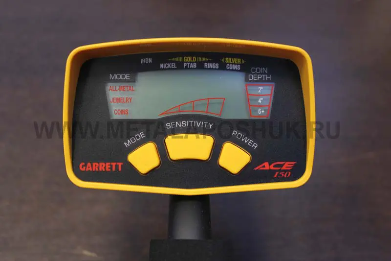 металлоискатель Garrett Ace 150 не дорого в Металапошук Garrett Ace 150 купить в магазине Металапошук